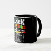 Mug Célébrer l'histoire des Noirs (Devant droit)