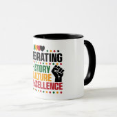 Mug Célébrer l'histoire des Noirs (Devant droit)