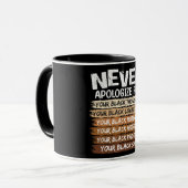 Mug Célébrer l'histoire des Noirs (Devant gauche)