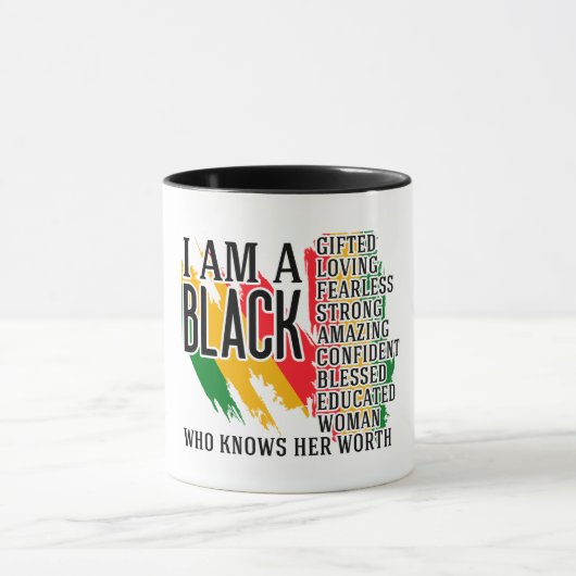 Mug Célébrer l'histoire des Noirs (Centre)