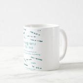 Mug Célèbres personnes atteintes du TDAH (Devant droit)