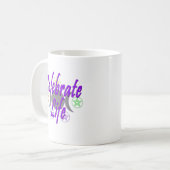 Mug Célébrez la vie (Devant gauche)