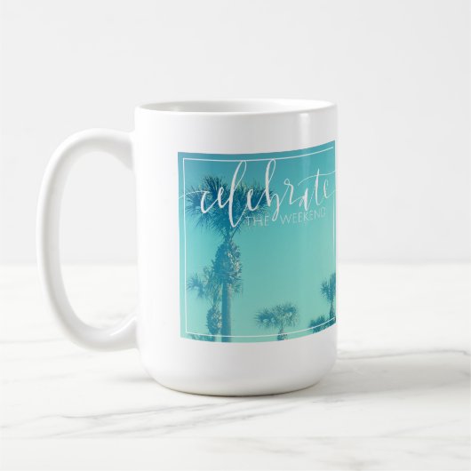 Mug Célébrez le week-end (Gauche)