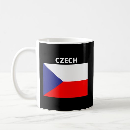 Mug Célébrez Les Journées Tchèques Avec Ce Drapeau Tch (Gauche)