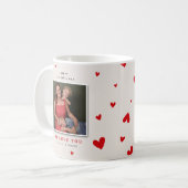 Mug Célébrez maman avec coeur : Fête des mères (Devant gauche)