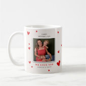 Mug Célébrez maman avec coeur : Fête des mères (Gauche)