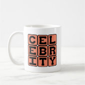 Mug Célébrité, Personne célèbre (Gauche)
