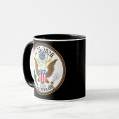 Mug Célébrons 250 ans de liberté (Devant gauche)