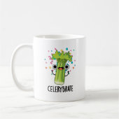 Mug Célérat Funny Veggie Celery Pun (Gauche)