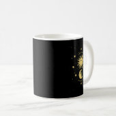 Mug Céleste Mystique Lune Gothique Boho Bohème A (Devant droit)