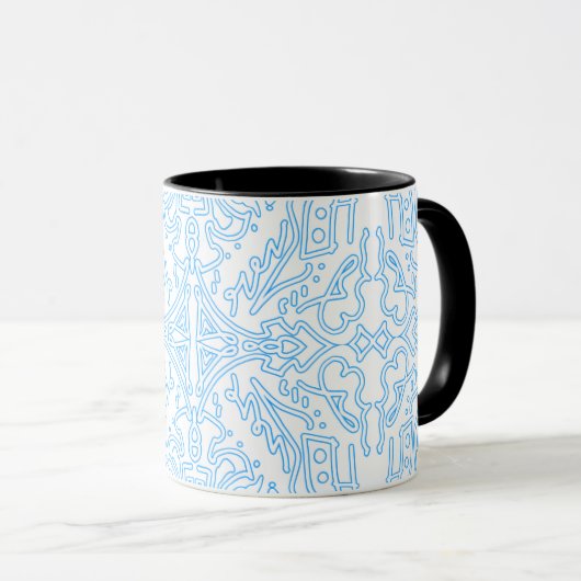 Mug Celestial Azure Tide (Devant droit)