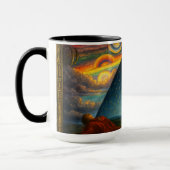 Mug Celestial Cosmos Derived From Flammarion Engraving (Gauche)