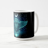 Mug Celestial Eagle – Stellar Freedom Wildlife Galaxy  (Devant droit)