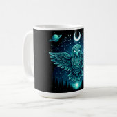Mug Celestial Eagle – Stellar Freedom Wildlife Galaxy  (Devant gauche)