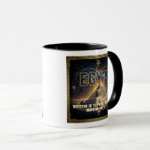 Mug Celestial Egypt Sphinx Pyramids Galaxy Poster (Devant droit)