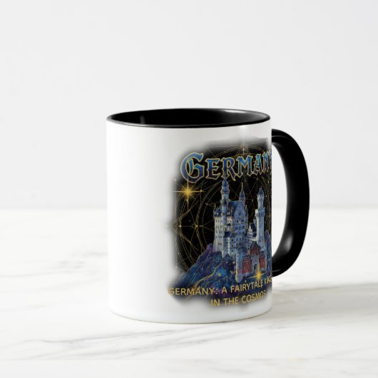 Mug Celestial Germany Neuschwanstein Castle Art (Devant droit)