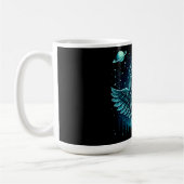 Mug Celestial Owl – Cosmic Wisdom Wildlife Galaxy (Gauche)