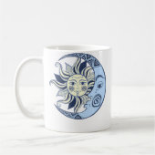 Mug Celestial Sun And Moon Boho (Gauche)