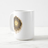 Mug Celestial Sun Moon Symbol Sacred Cosmic Balance (Devant gauche)