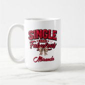 Mug Célibataire et Fabuleux Anti Saint-Valentin (Gauche)