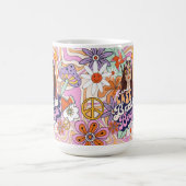 Mug Célibataire Groovy 70s dernière bringue Boogie ID9 (Centre)