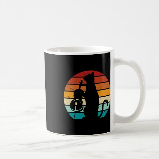Mug Cello Chat Mème Offensive Mèmes Drôle Amour Chat (Droite)