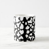 Mug Cells Abstraction Black White (Centre)