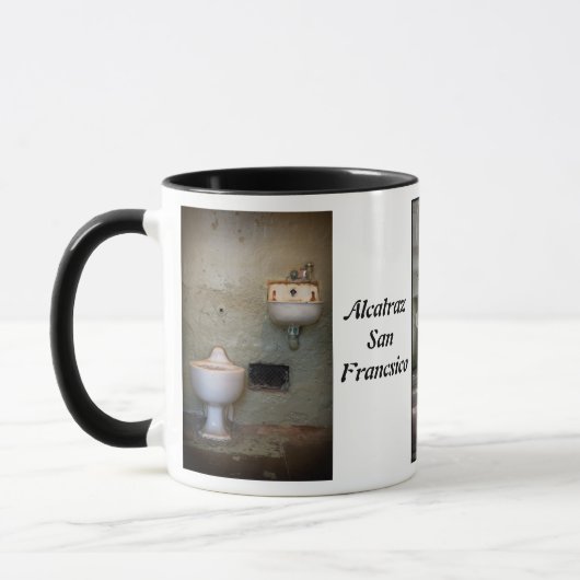 Mug Cellule pénitentiaire d'Alcatraz, San Francisco (Gauche)