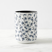 Mug Cellules bleues, Cloches, Bellflowers (Centre)