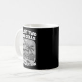Mug Cellules cérébrales en pause Mème drôle pour les e (Devant gauche)