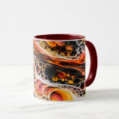 Mug Cellules de magma (Devant droit)
