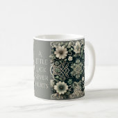 Mug Celtic Clover Floral Charm (Devant droit)