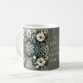 Mug Celtic Clover Floral Charm (Devant gauche)