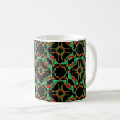 Mug Celtic Holly Wreath Motif Noël (Devant droit)