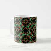 Mug Celtic Holly Wreath Motif Noël (Devant gauche)