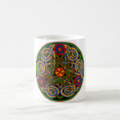 Mug Celtic Ilumination - cercle de trinité (Centre)