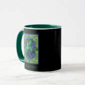 Mug Celtic Knot Work Green Fairy (Devant gauche)