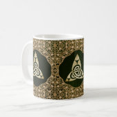 Mug Celtic Trinity Knot on Forest Shadows (Devant gauche)