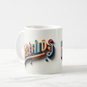 Mug Celui avec le café /Amis/Mug/Amour (Devant gauche)
