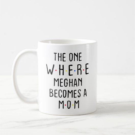 Mug Celui où Meghan devient maman (Gauche)