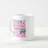 Mug Celui qui a dit le cancer du sein (Devant gauche)