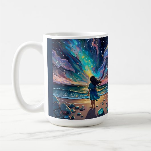 Mug celui qui cherche à arracher les étoiles. (Gauche)