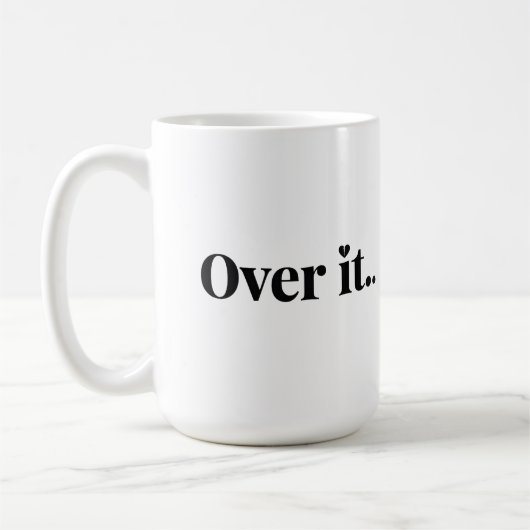 Mug C'en est fini... (Gauche)