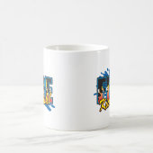 Mug Cendre de coup-de-pied de pompiers ! (Centre)