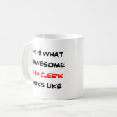 Mug cendre, génial (Devant gauche)