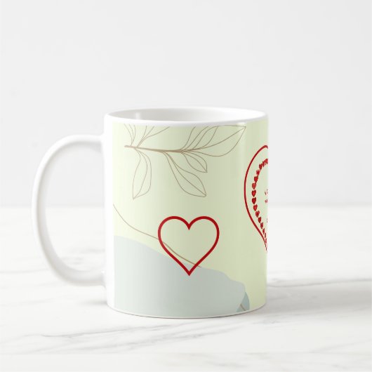 Mug Cent Coeurs, (Gauche)