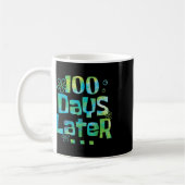 Mug Cent Jours Plus Tard 100E Jour D'Enseignant (Gauche)