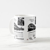 Mug Centenaire du chemin de fer Lackawanna 1951 (Devant gauche)