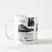 Mug Centenaire du chemin de fer Lackawanna 1951 (Gauche)