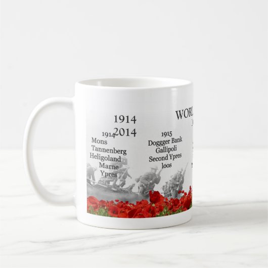 Mug Centenaire WW1 (Gauche)